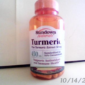 Sundown Turmeric 500mg 90 Cap