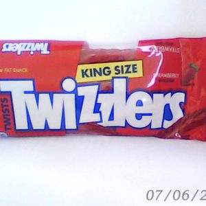 Twizzlers Twists King Size Strawberry Candy 141g