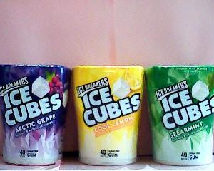 Ice Breakers Ice Cubes S/F Gum 40 Pcs جميع الانواع