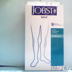 Jobst Knee High Compression Stockings Closed Toe 20-30 mmHg  /M/  Beige - 114621