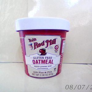 Bobs Red Mill G/F Oatmeal Apple Pieces & Cinnamon Cup 67g N..A 30/10/2021