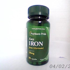 Puritans Pride Easy Iron 28mg 90 Cap