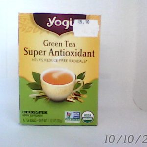 Yogi Green Tea Super Antioxidant Herbal Drink 16 Bags
