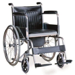 Wheel Chair With Commode