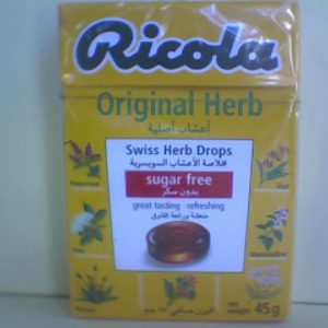 Ricola Original Herb S/F Lozenges 45g