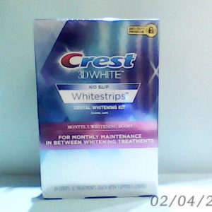 Crest 3D White Monthly Whitening Boost Whitestrips 24 Pcs