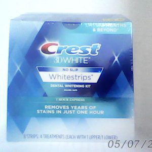 Crest 3D White 1 Hour Express Whitestrips 8 Pcs