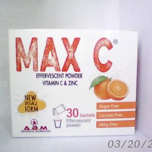 Max C Vit C + Zinc 30 Sach