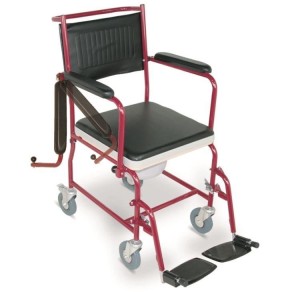 Red & Black Commode Wheel Chair 692/896-Small  N..AC 15/6/2025