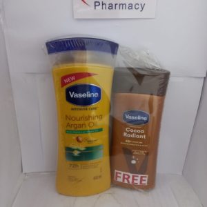 Offer Vaseline Body Lotion 400ml+ 200ml  Free ^^1 جميع الانواع