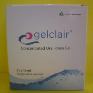N.A.6/9/2025 Gelclair Oral Rinse Gel 15ml 21 Sachet