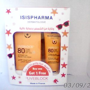 Offer Isis Uve 80 Sunblock Spf 50+ Tinted Cream 40ml  Buy 1 Get 1 Free ^^1