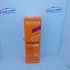 Noreva Bergasol Expert Sunblock Spf 50+ Fluid Cream 50ml
