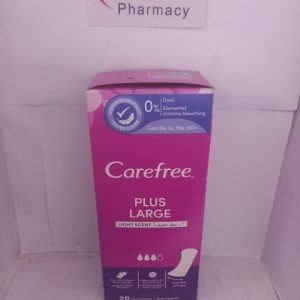 Carefree Plus Large Light Scent Pantyliner 20 L/Pads