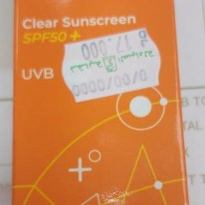 D2S Clear Sunblock SPF 50+ Emulsion 50ml