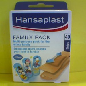 Hansaplast Family Pack Assorted Plaster Strips 40 Pcs -48610