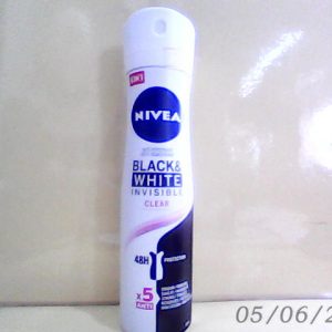 Nivea Invisible Black & White Clear Deo Spray For Women 150ml