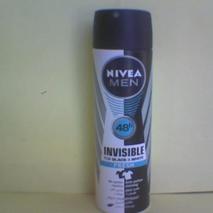 Nivea Invisible Black & White Fresh Deo Spray For Men 150ml Del