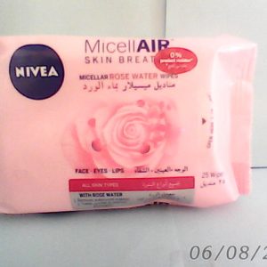 Nivea Micellair Rose Water Wipes (All Skin Types) 25 Pcs N..A 22/5/2023