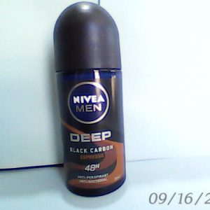Nivea Deep Black Carbon Espresso Deo Roll On For Men 50 ml