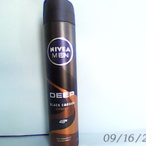 Nivea Deep Black Carbon Espresso Deo Spray For Men 200ml Del