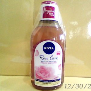 Nivea Micellar Water With Organic RoseWater  (Dry & Sensitive Skin ) Make Up Remover 400ml
