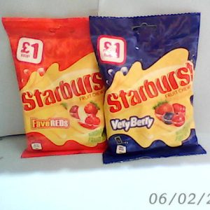 Starburst Fruit Chews Candy Bag 141 g جميع الأنواع