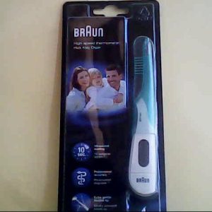 Braun  High Speed Flexible Tip Digital Thermometer PRT1000