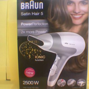 Braun Stain Hair 5 Power Perfection Hair Dryer HD580