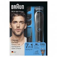 Braun 7 In 1 Beard & Hair Styling Men Trimmer -MGK5045 /MGK5245