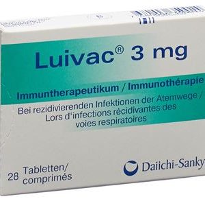 Luivac Vaccine 3mg 28 Tab N..A 15/5/2022