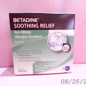 Betadine Soothing Relief U/D E/D 10 Amp N..A 5/1/2023