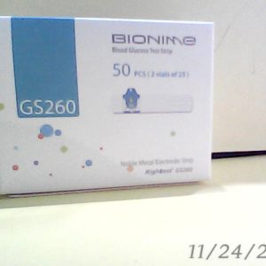 Bionime BG Test Strips 50 Pcs-GS260