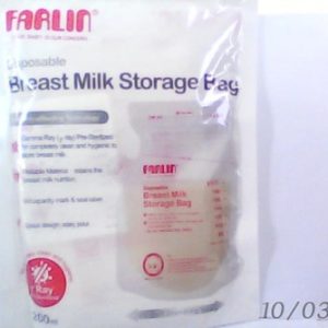 Farlin Disposable Breast Milk Storage Bags 200ml 22 Pcs