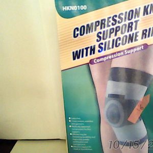 Makida Compression Knee Support With Silicon Ring (S)-HKN0100