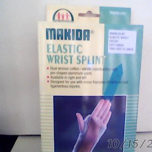 Makida Elastic Wrist Splint /Left (XL) - RWRE200