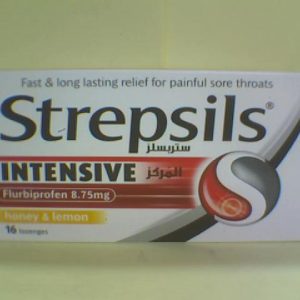 N.7.A 4/2/2025 Strepsils Intensive Honey & Lemon 16 Loz