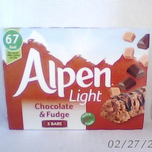 Alpen Light Chocolate & Fudge Cereal Bar 5 Pcs