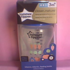 Tommee Tippee Closer To Nature F/Bottle 340ml 3m+42269787-Decorated Boy Del