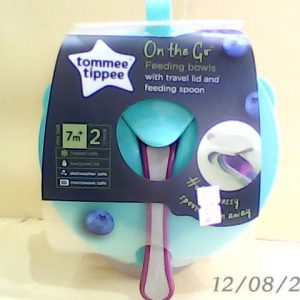 Tommee Tippee On The Go Feeding Bowls With Lid & Spoon 2 Pcs 7m+ -44671850