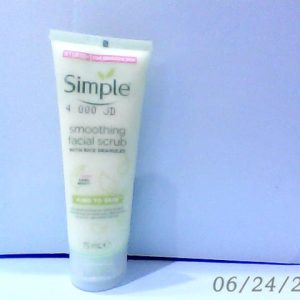 Simple Smoothing Scrub (For Sensitive Skin) 75 ml Del