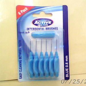 Active Interdental T/B 0.6mm 6 Pcs $Perm