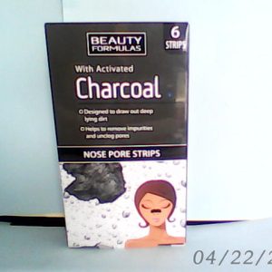Beauty Formulas Activated Charcoal Nose Pore Strips 6 Pcs