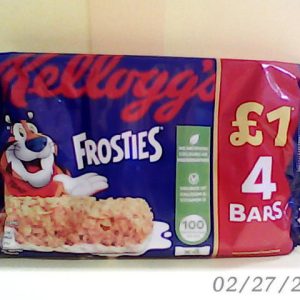 Kelloggs Frosties Cereal Bar 4 Pcs