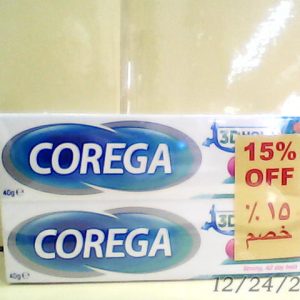 Offer Corega Super Taste Free Cream 40g 2 Pcs 15% Off ^^1