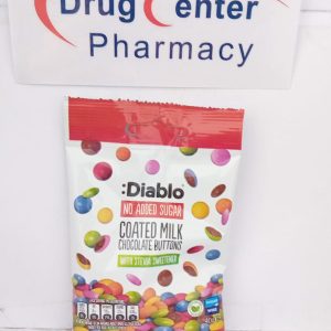 Diablo Coated Milk Chocolate Buttons 40g