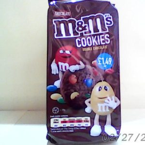 M&MS Double Chocolate Cookies 180g