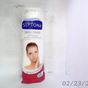 Septona Daily Clean Make Up Round Cotton Pads 70 Pcs