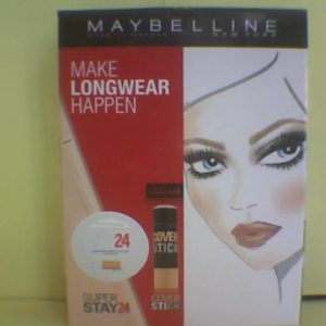 Maybelline Super Stay  Longwear Matte Powder (040) 9g+Cover Stick Concealer (01) Free