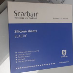 Scarban Elastic Breast Scar Treatment Silicon Sheet N..AC  22/12/2024